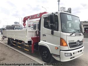 Xe tải HINO FC9JLTC gắn cẩu 3 tấn UNIC model URV343